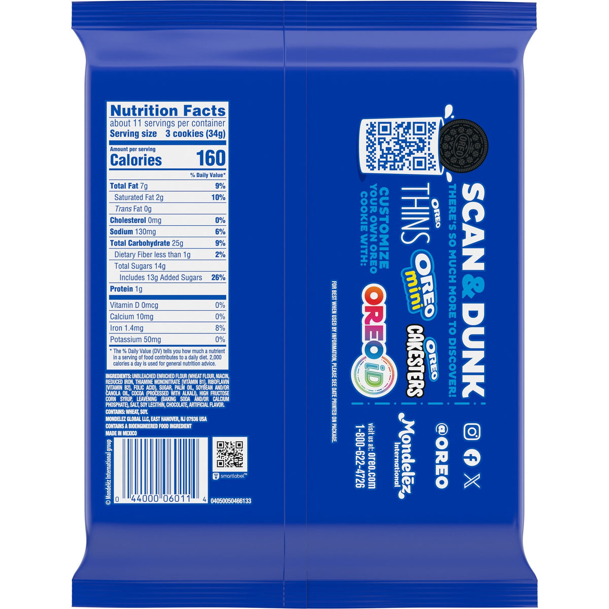 OREO sandwich cookie pantry multipack