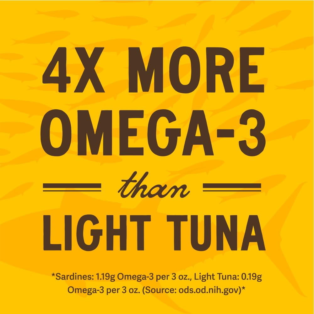 Kosher keto-friendly sardines in olive oil