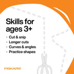 Kids arts and crafts set for practicing cutting skills