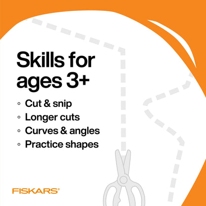 Kids arts and crafts set for practicing cutting skills