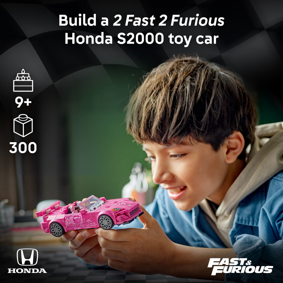 LEGO 2 Fast 2 Furious Honda S2000 convertible