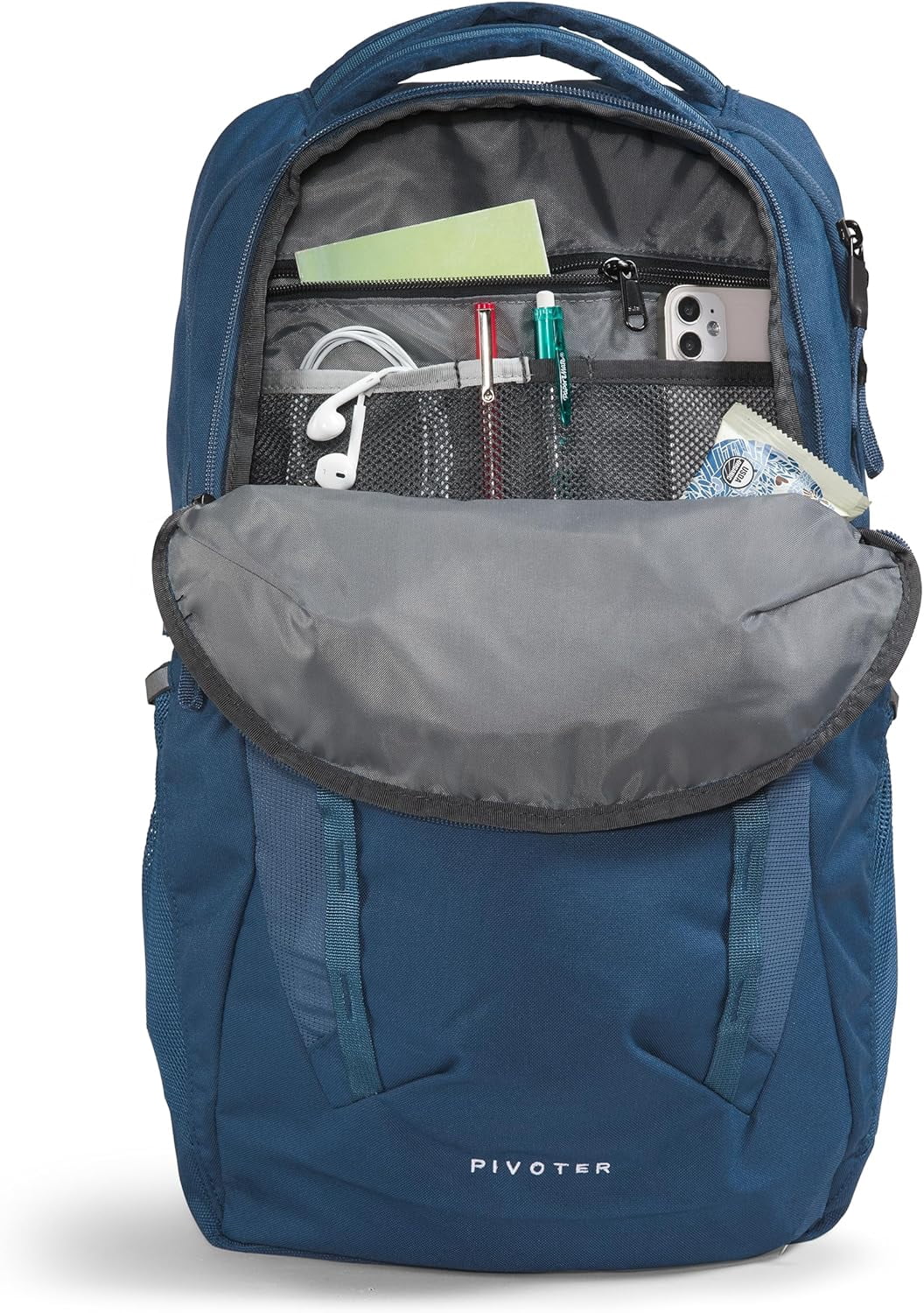 Front view of The North Face Pivoter everyday backpack