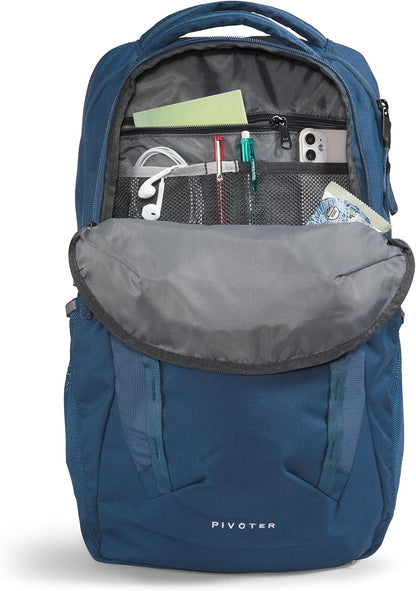 Front view of The North Face Pivoter everyday backpack