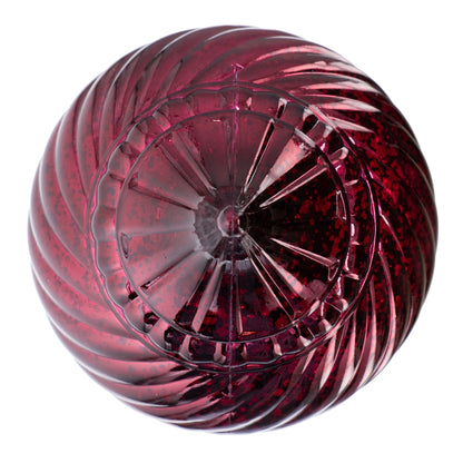 Finial holiday ornaments with sweeping ridge details