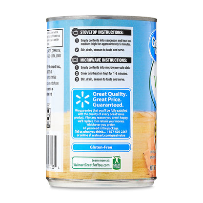 Great Value canned mixed vegetables for side dishes