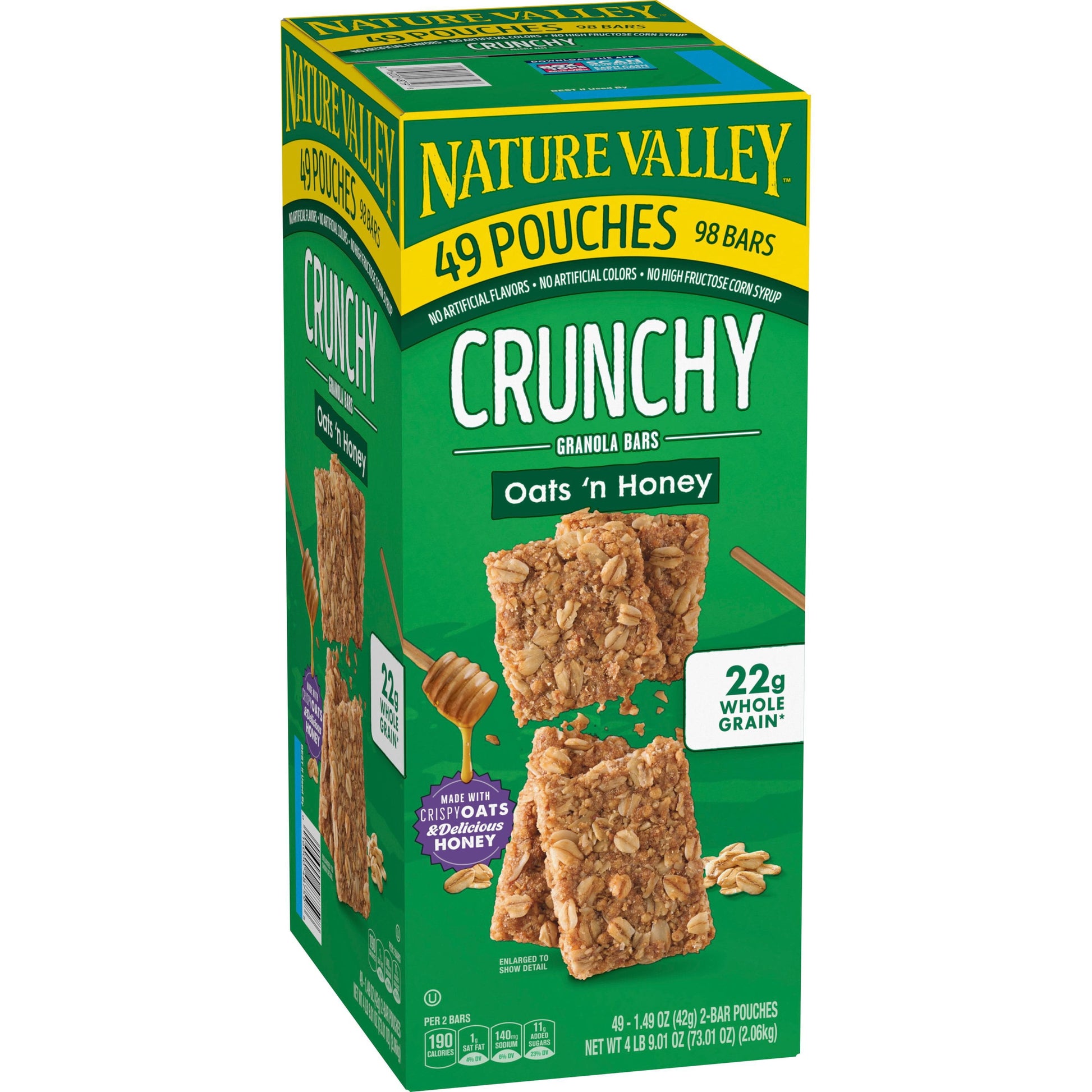 Nature Valley Oats 'n Honey crunchy granola bars 49 count