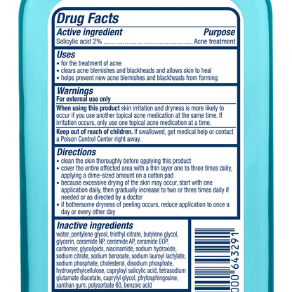 CeraVe salicylic acid and ceramide toner, 8 fl oz