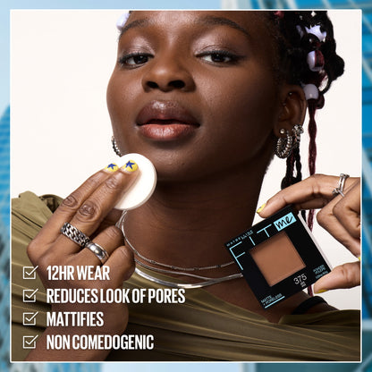 Maybelline Fit Me powder with oil-absorbing Perlite Mineral technology