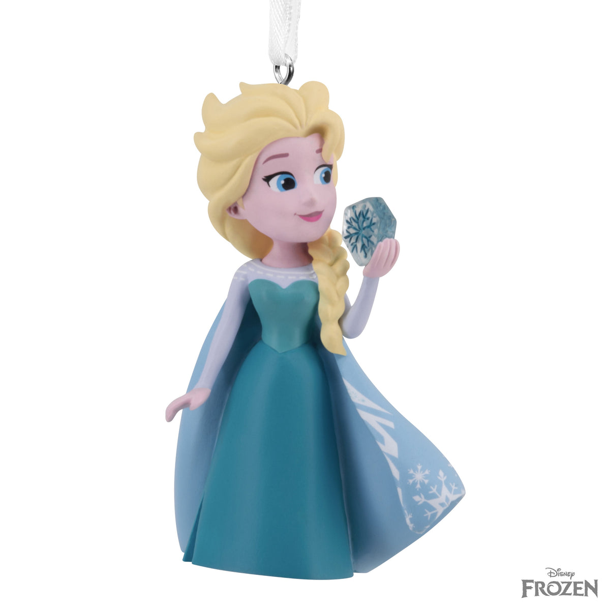 Single Hallmark Elsa ornament for holiday decorating