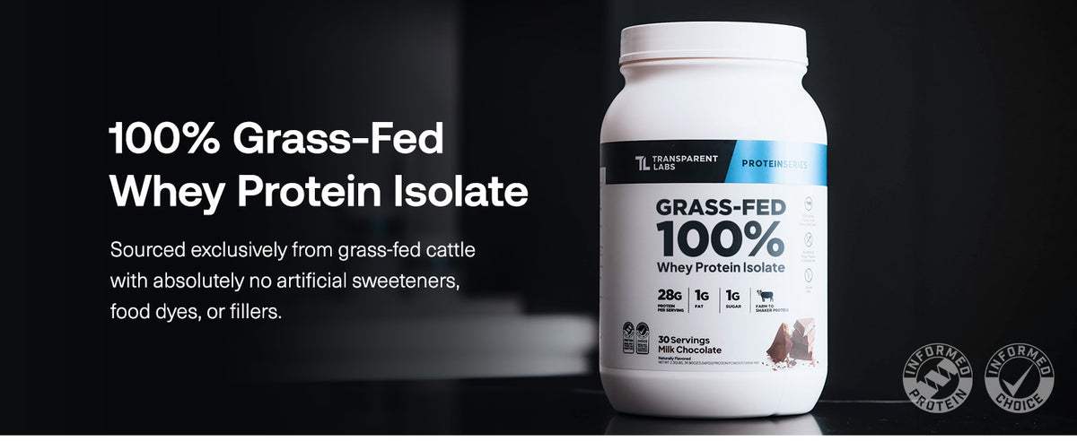 Transparent Labs Grass-Fed Whey Protein - 30 Servings, French Vanilla - product image 22