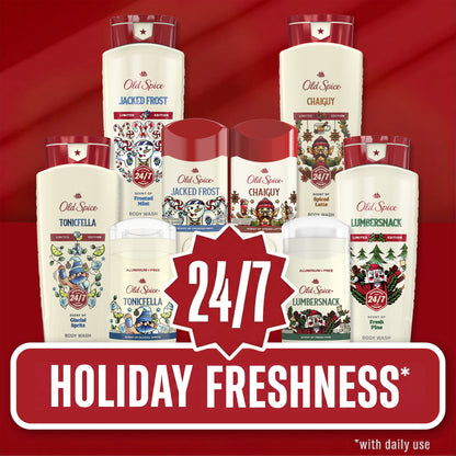Men's Fresh Pine body wash from Old Spice