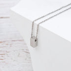 Personalized card and Anavia necklace Christmas gift for Mom