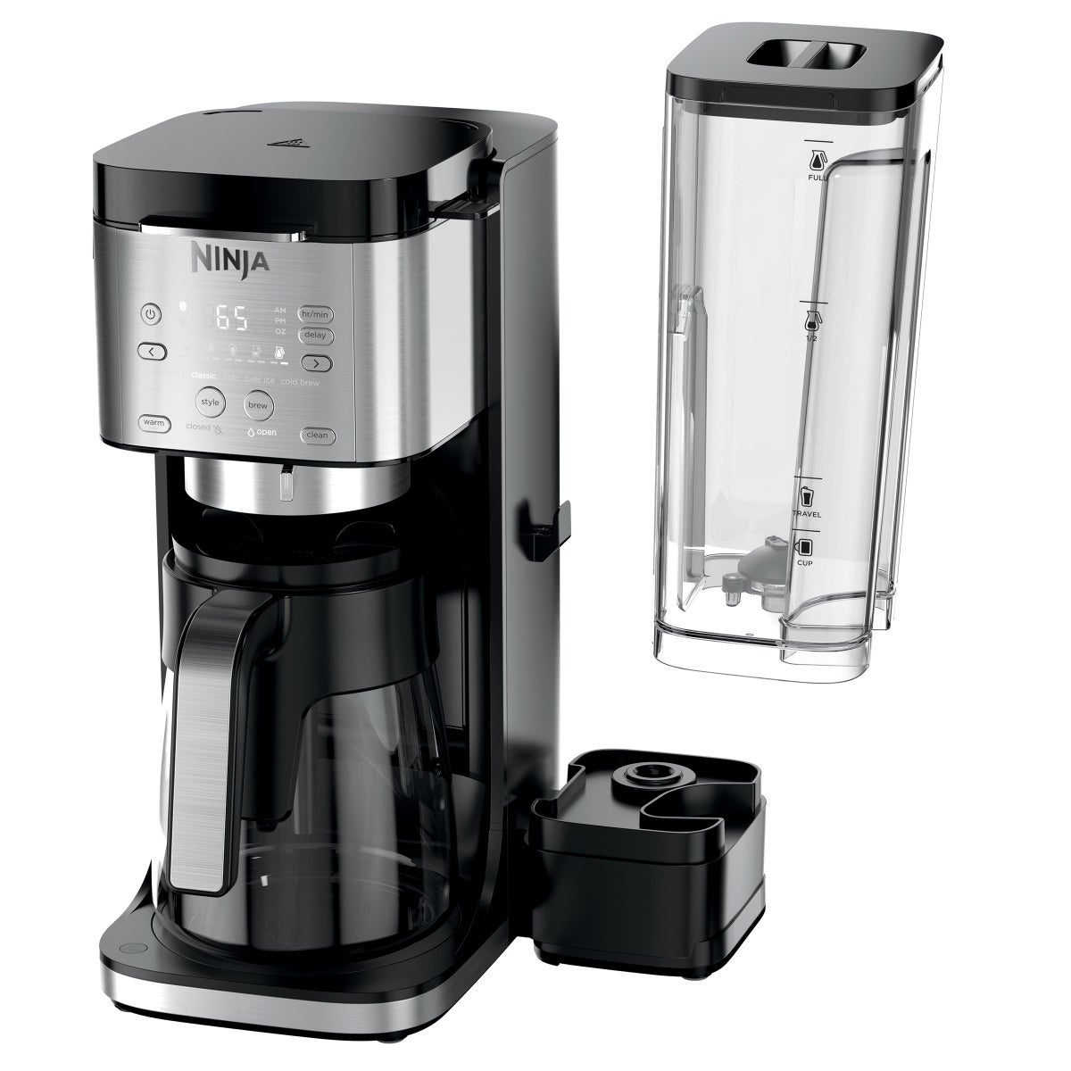 Ninja DualBrew hot and iced coffee maker front view