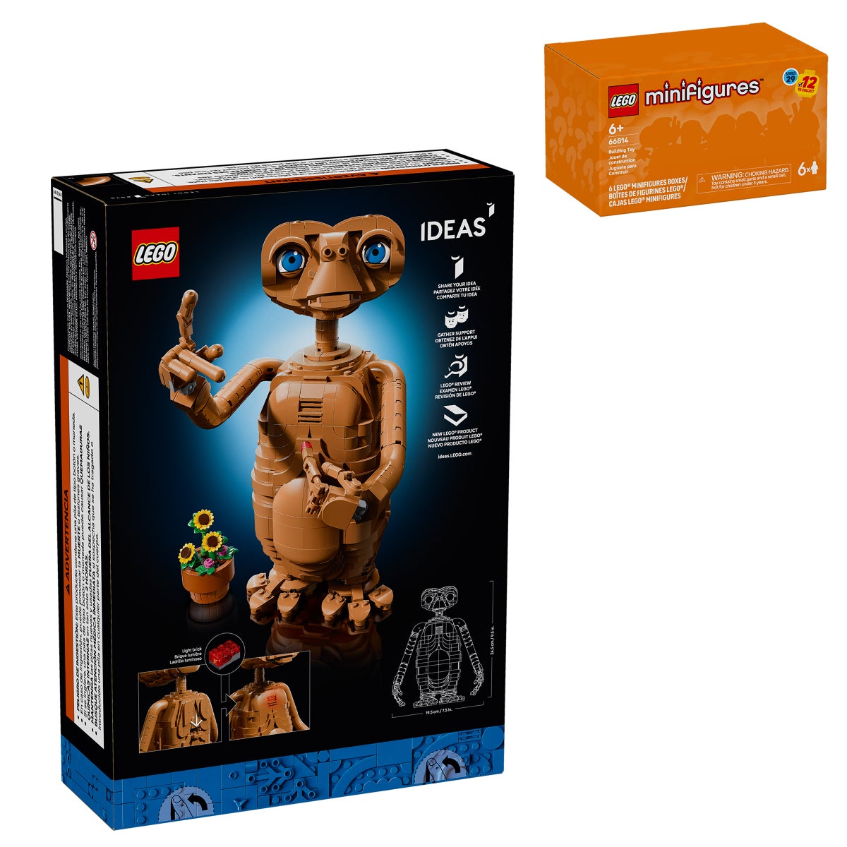 LEGO E.T. bundle packaging front view