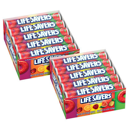 Life Savers original 5-flavor hard candy roll pack
