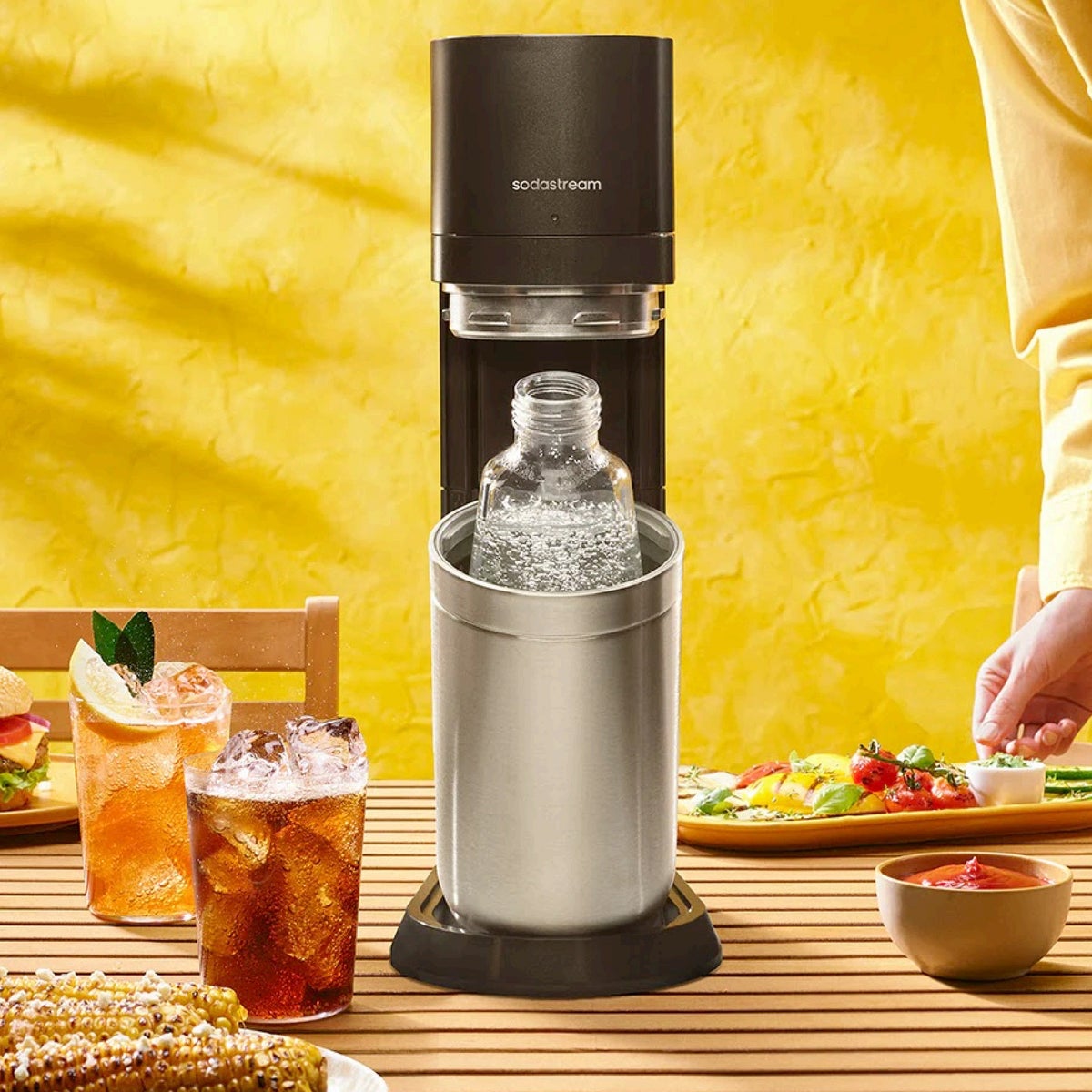 SodaStream DUO quick connect CO2 system