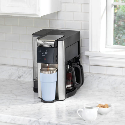 Hamilton Beach FlexBrew side profile kitchen view