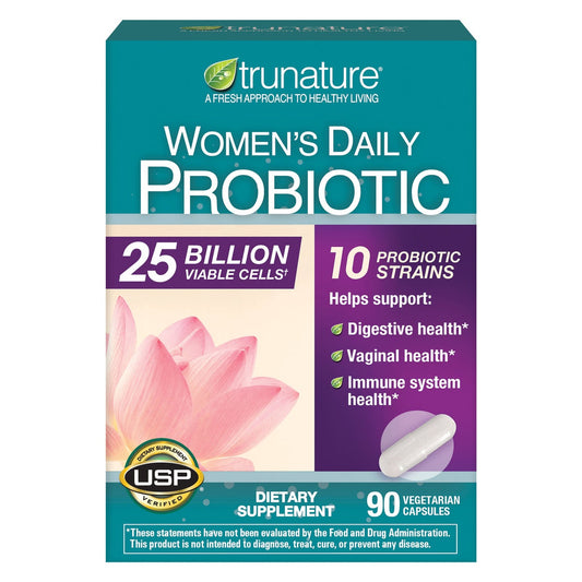 trunature women's daily probiotic 90 vegetarian capsules
