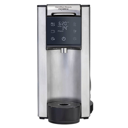 Hamilton Beach FlexBrew coffee maker with glass carafe
