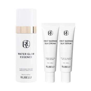 Rubelli Silk Skincare Set with essence serum and cream