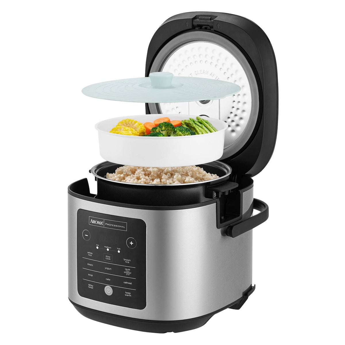 Aroma cooker pot with handles