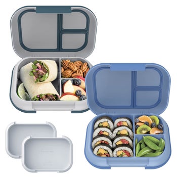 Blue Bentgo Chill Max lunch box 2-pack with built-in ice pack