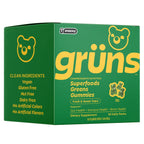 Daily greens gummies with organic ingredients