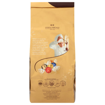 Premium assorted Lindt chocolate truffles bag