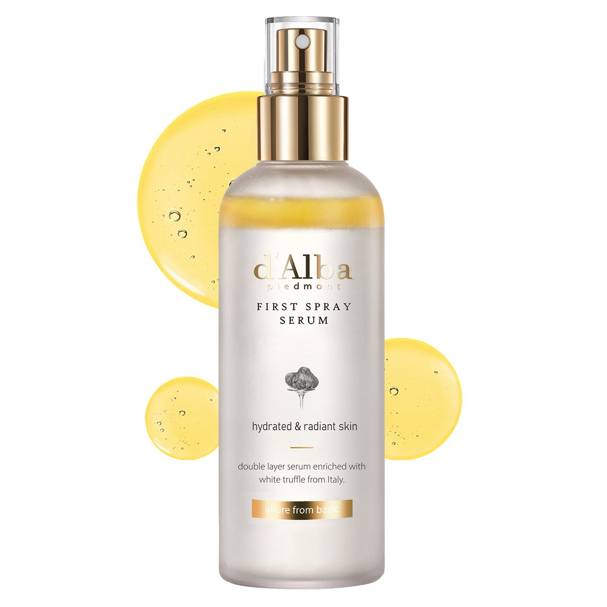 Korean beauty spray serum with white truffle