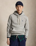 Polo Ralph Lauren RL Fleece Hoodie ribbed cuffs