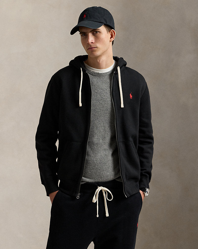 Polo Ralph Lauren cotton-blend hoodie with embroidered Pony