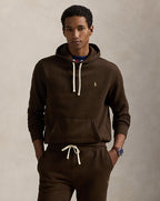 Polo Ralph Lauren RL Fleece Hoodie medium fit on model