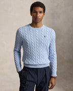 Rib-knit cuffs on Polo Ralph Lauren sweater