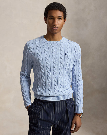 Rib-knit cuffs on Polo Ralph Lauren sweater