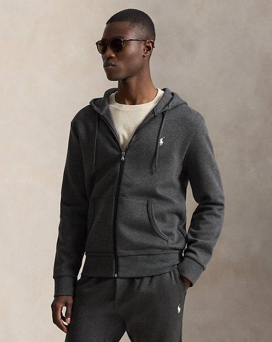 Polo Ralph Lauren double-knit hoodie with drawstring hood