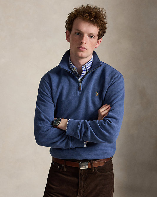 Polo Ralph Lauren quarter-zip pullover mockneck detail