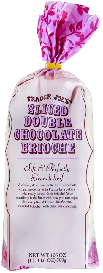 Trader Joe's — Sliced Double Chocolate Brioche