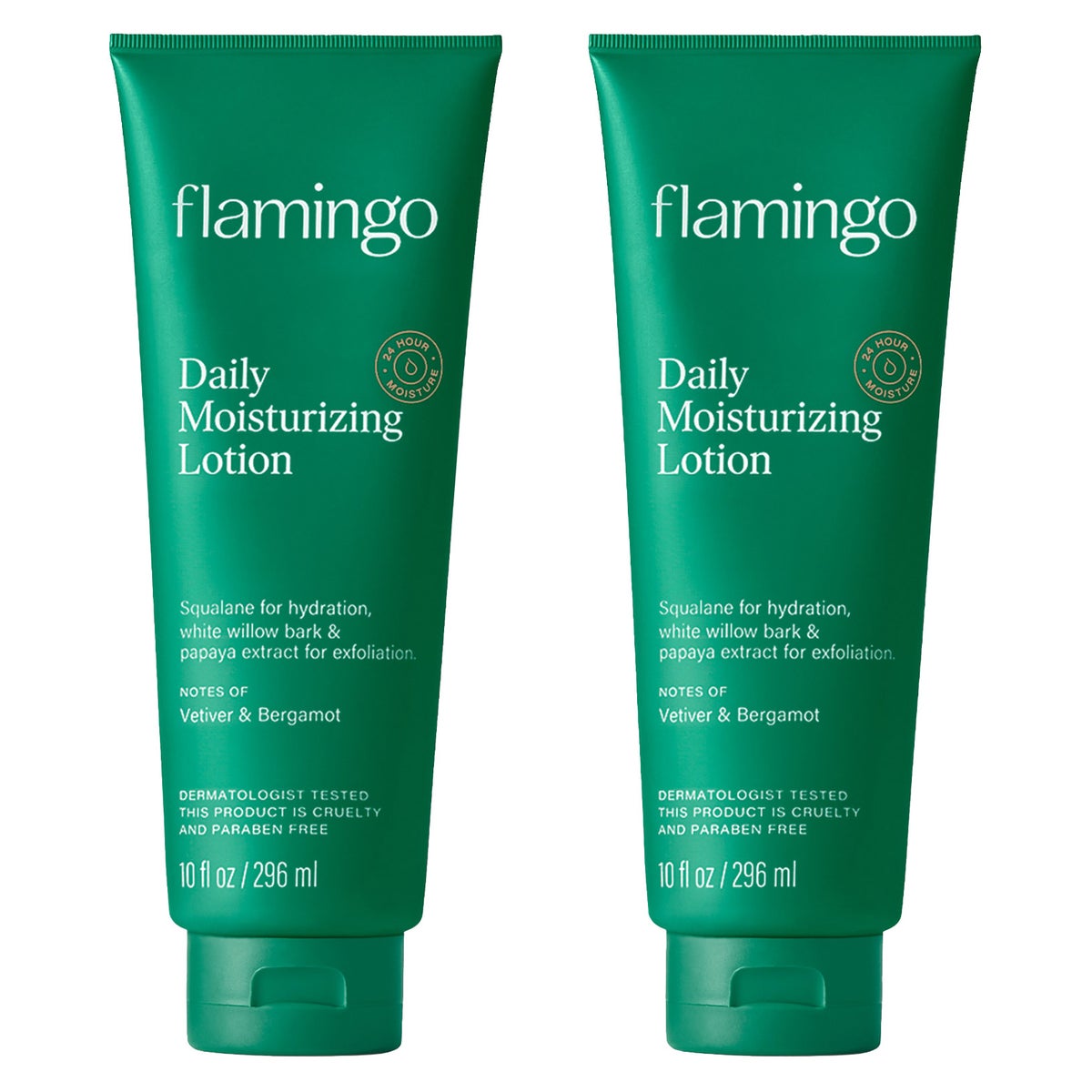 Flamingo Daily Moisturizing Lotion 10 fl oz 2-pack