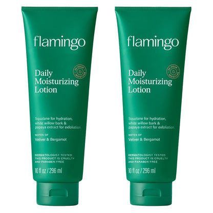 Flamingo Daily Moisturizing Lotion 10 fl oz 2-pack