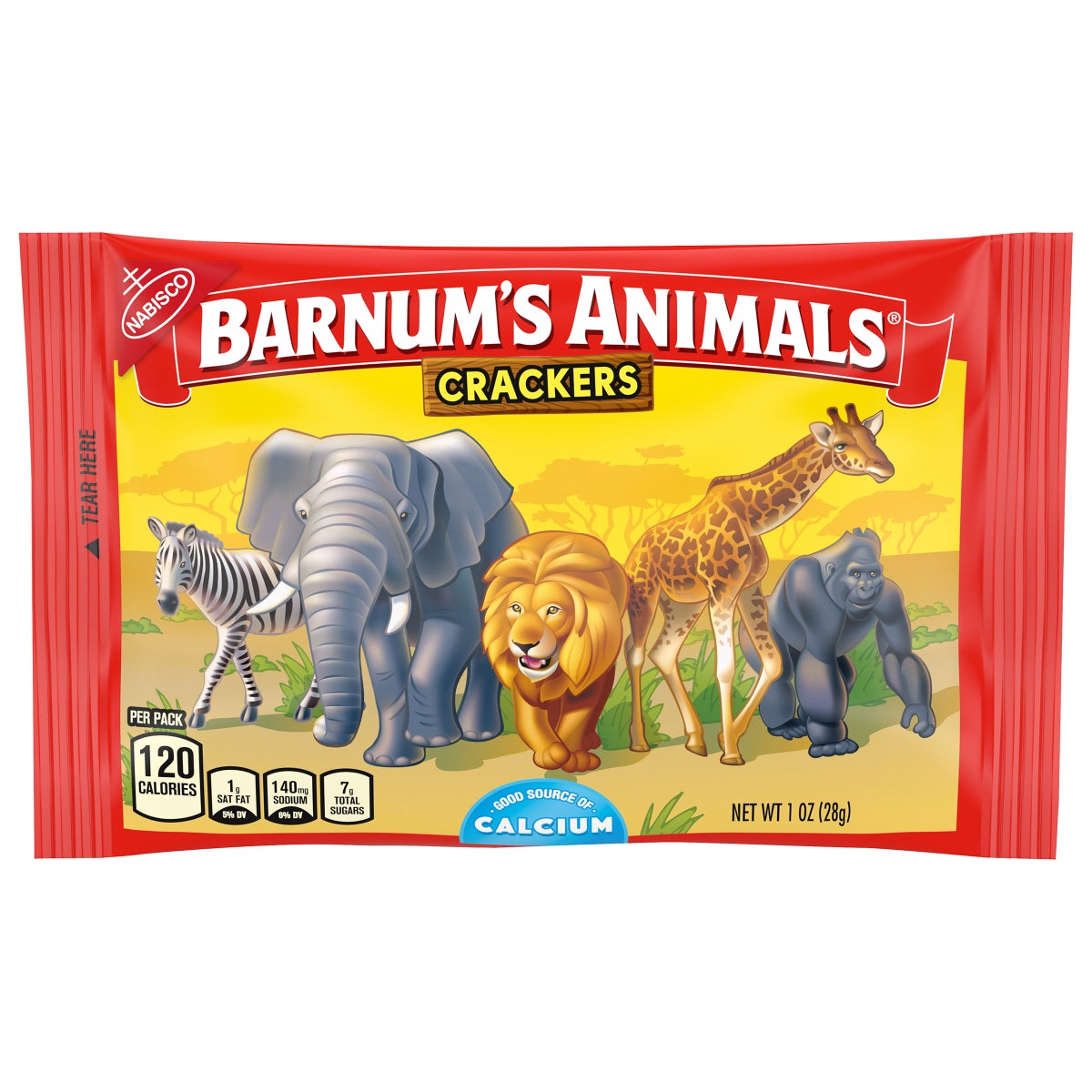 BARNUM'S crackers 30 individual packs